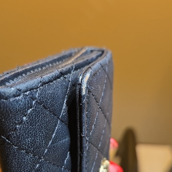 Chanel Black Quilted SMALL Wallet - Picture 12 of 15